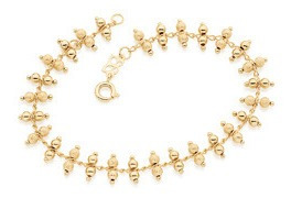 Pulseira Ana Hckmann Rommanel De Bolinhas 551405