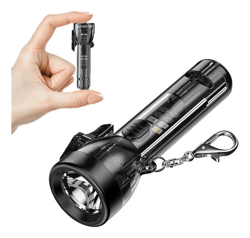 Recargable Usb Mini Linterna Led Lmpermeable Larga Distanci