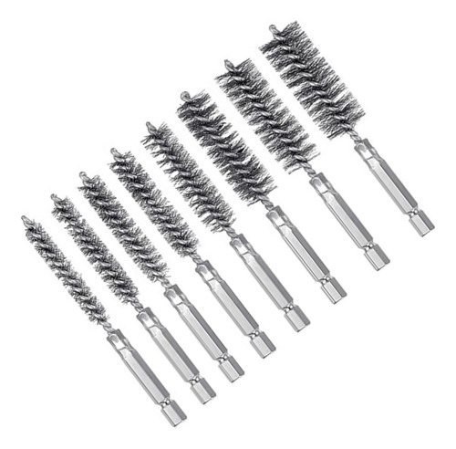 Kit De Limpieza De Tubos De Acero Inoxidable Para 8 Piezas