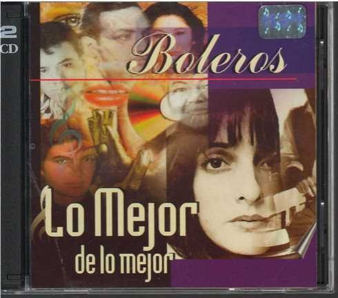 Cd - Boleros / Lo Mejor De Lo Mejor 2cd - Original Y Sellado