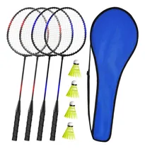 Comprar Kh Juego De 2 Raquetas De Bádminton Con Bolsa