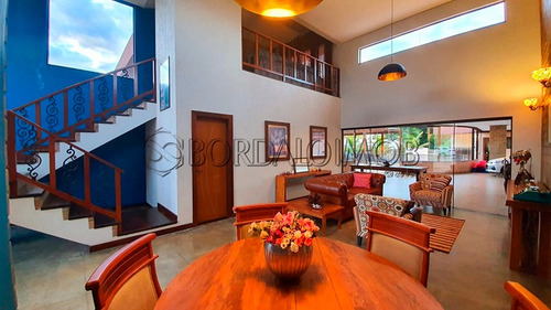 Imagem 2 de 30 de Casa De 400m² + Casa De Apoio De 300m, Lazer Completo E Área Verde. - Villa124693