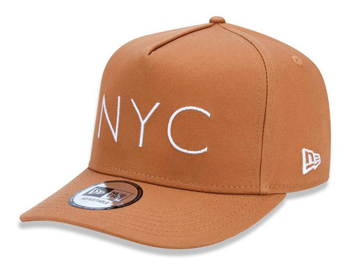 Boné New Era Aba Curva A-frame Nyc Khaki