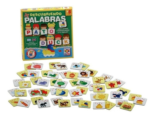 Juego De Mesa Didáctico Descubriendo Palabras Ruibal   10826