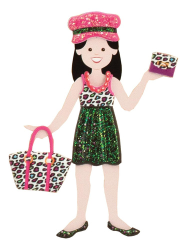 Melissa Doug Libro De Actividades Con Pegatinas: Día De Glam