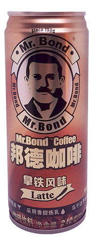 Lata Mr Bond Coffee Latte 240ml