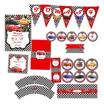 Comprar Kit Imprimible Cumple+candy Bar Cars Texto Editable!