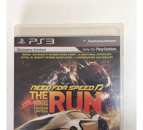 Need For Speed The Run Limited Edition - Ps3 