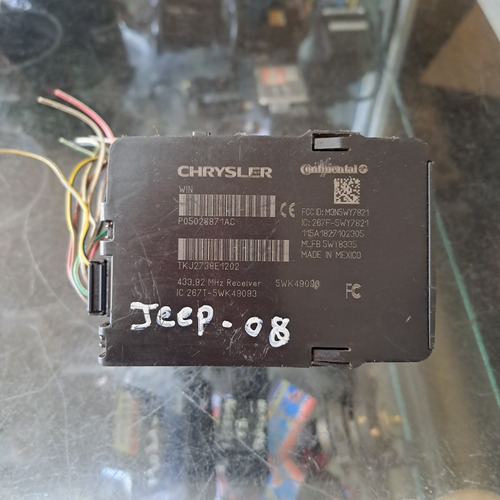 Conmutador De Encendido Jeep Gran Cherokee 2008 