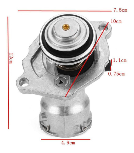 Imagen 5 de 8 de Termostato Mercedes C230 C280 C300 C350 E350 Ml350 Om272