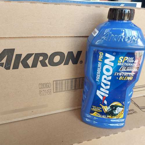Aceite 15w40 Semi Sintetico Akron