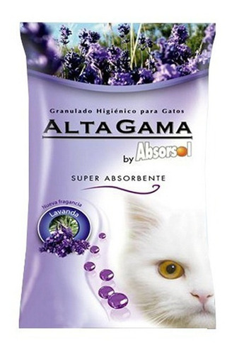 Alta Gama Piedras Sanitarias Lavanda Gato 3.6kg
