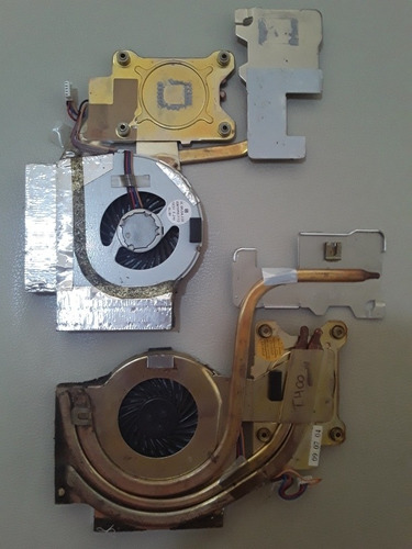 Fan Cooler + Disipador Lenovo T61 T61p R61 R61i R400 T400 (Usado)