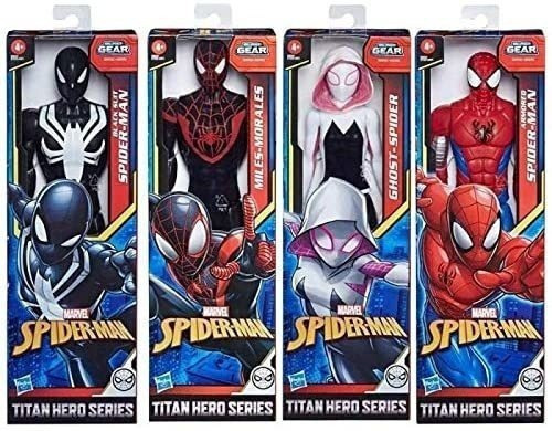 Spider-man Marvel Titan Héroe De La Serie Villanos Blindados