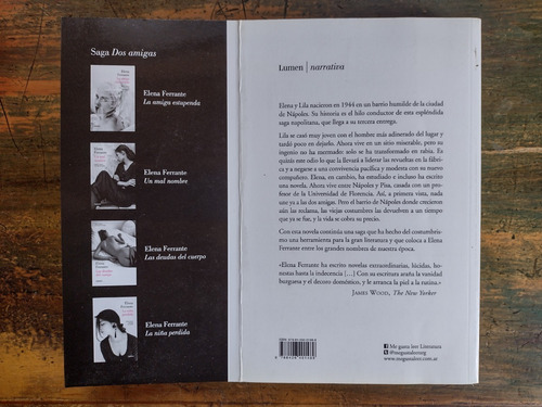 Las Deudas Del Cuerpo 3, De Elena Ferrante - Lumen