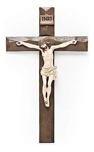 Cruces Y Crucifijos De Pared Crucifijo Texturizado De Madera