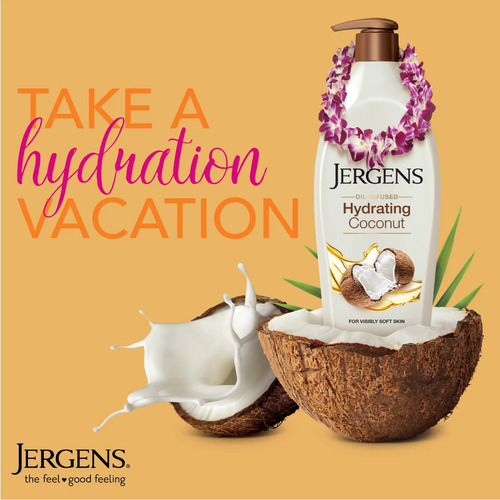 Jergens Loción Corporal Y De Manos De Coco 26.5 Oz