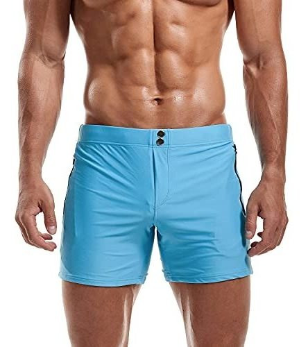 Kotenko Hombres Swimsuit Swimsuit Cuadrado Swim Boxer Sy1rx