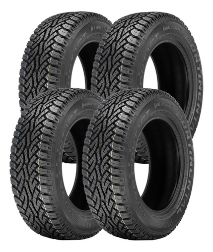 Jogo 4 Pneus Continental 205/60r16 92h Conticrosscontact At