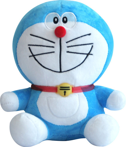 Peluche Doraemon 23 Cm Gato Sonriente