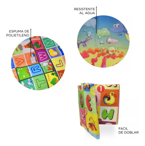Imagen 2 de 9 de Manta Anti Golpe Plegable Con Bolso Para Transportar Ik0401