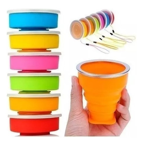 Vaso Plegable De Silicona Ecológico Viajero