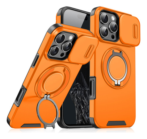 Funda Case Para iPhone Magsafe Uso Rudo De Protector Camara