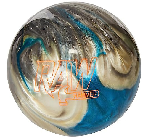 Bola De Bowling Hammer Azul/plateado/blanco 4.5kg