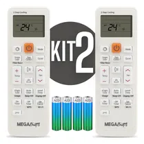 Comprar Kit 2 Controle Para Ar Condicionado Samsung Split Virus Doctor Inverter