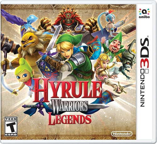 Jogo Hyrule Warriors Legends Nintendo 3ds Usado Mídia Física