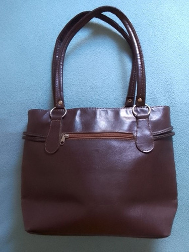 Cartera Dama Marron Grande