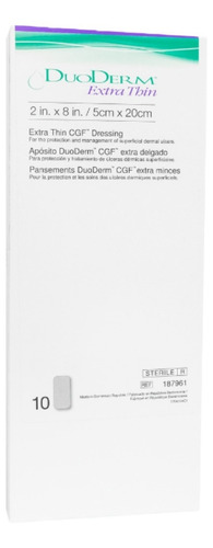 Duoderm Extra Thin Apósito Hidrocoloide 5cm X 20cm 1 Pza