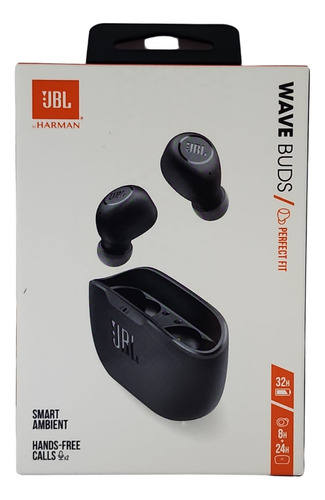 Audifonos Jbl True Wireless Sisterm Wave Buds 32 Hr Manos L.