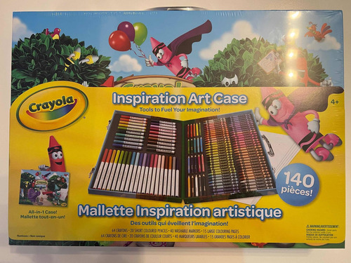Imagen 8 de 9 de Set De Arte Crayola Inspiration Case 140 Piezas + Valija