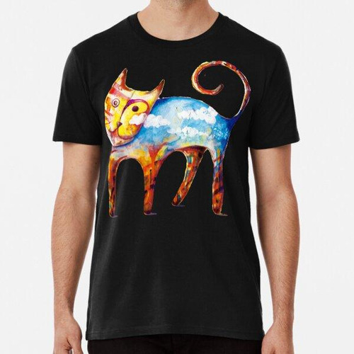 Remera Cat In An Apartment Algodon Premium