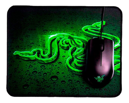 Kit Razer Mouse Abyssus Lite + Pad Mouse Goliathus Mobile