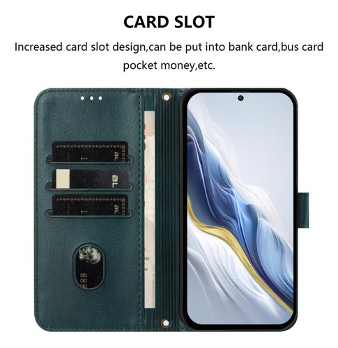 Funda De Piel Retro Para Oukitel C57s/c57 Pro/blu J12/ouki