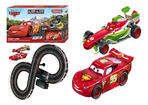 Scalextric Disney Cars - Rayo Vs Francesco - Carrera Racing