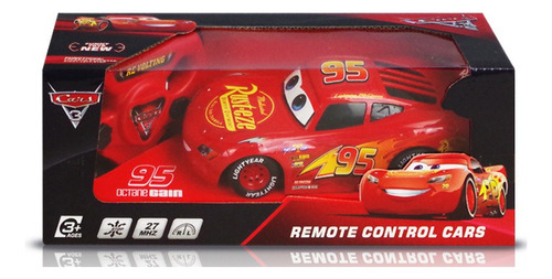 Auto Radio Control Rayo Mcqueen Con Baterias Recargables