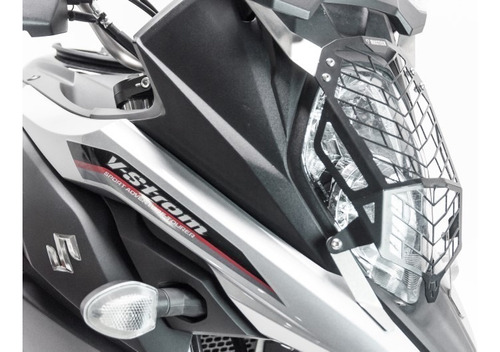 Protector De Faro Suzuki V Strom 650 Acero Inox Mastech