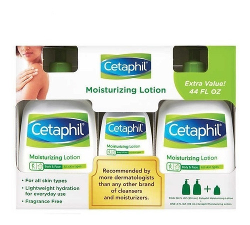 Cetaphil Moisturizing Lotion 44oz Eczema Psoriasis Piel Seca