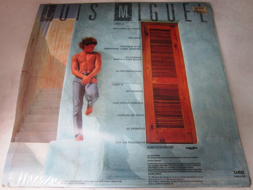 Luis Miguel - Busca Una Mujer Insert Lp