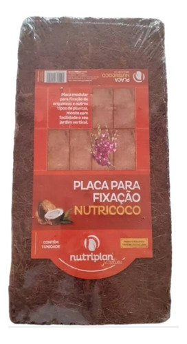 Placa Nutricoco Para Jardim Vertical (60x20x3) Nutriplan