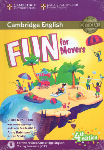 Fun For Movers Student's Book / 4 Ed. With Online Activities