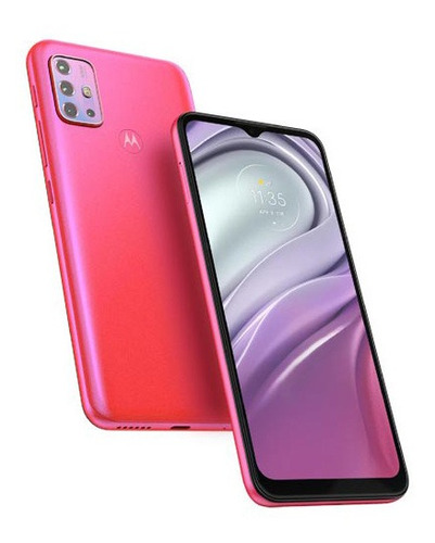 Imagem 9 de 9 de Smartphone Moto G20 Pink, Tela 6,5 , 64gb, 4g - Xt2128-4