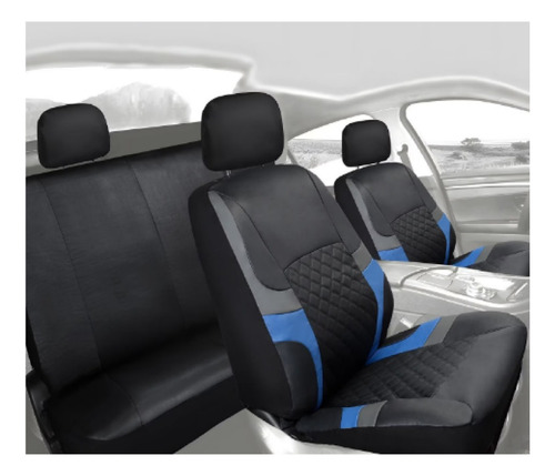 Cubreasientos Impermeables Mazda Mazda2 Fundas De Asientos Azul