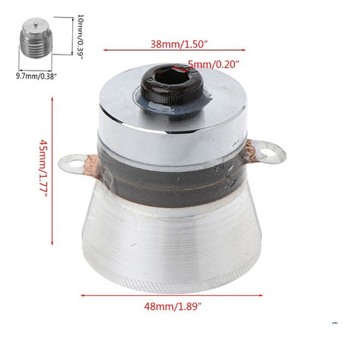 Transductor De Limpieza Piezoeléctrico Ultrasónico 60w 40khz