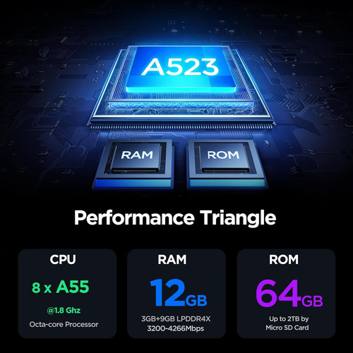 Tableta Android, Tableta Android 14 De 10.1 Pulgadas, Cpu Oc