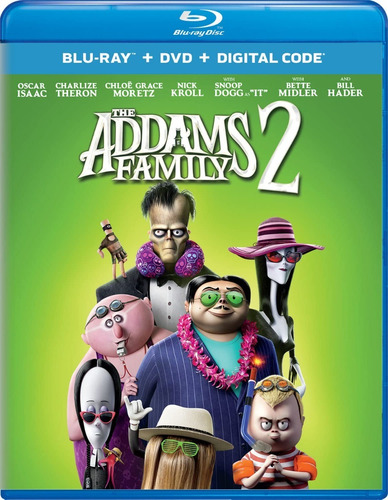 Blu-ray + Dvd The Addams Family 2 / Locos Addams 2 (2021)