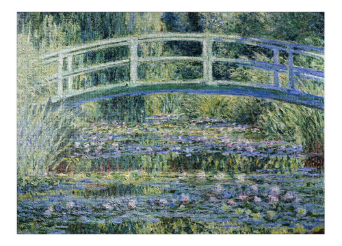 Claude Monets Nenúfares Y Puente Japonés 1899 - Rompecabezas